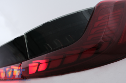 LED Feux Arrières pour BMW Série 3 G20 G28 M3 G80 Berline 2018-2022 Fumée rouge Clignotant séquentiel dynamique-image-6096538