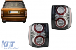 LED Feux arrières pour Land Range Rover Vogue III L322 2002-2012 2012 Facelift Look-image-6076004