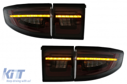 LED Feux arrières pour Rover Découverte Sport L550 2014-2019 Conversion en 20+ Fumée-image-6067139