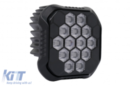 LED Flood Light Spotlight 8100 Lumens Round Outdoor Work Light - W1390-HF