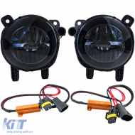 LED fog lights black for BMW F20 F21 3 Series F30 F31 F34 4 Series F32 F33 F36 - ODLFLB6025190