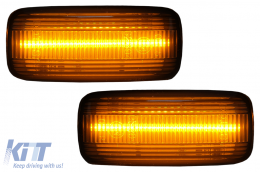 image-30-LED Girando Luci per Audi A3 8L 00-03 A4 B5 99-01 A6 C5 97-04 TT 99-06 Fumo