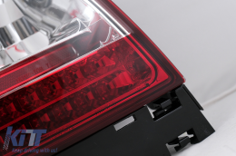 LED Hátsó Lámpa AUDI A4 (1994-2000) LIMOUSINE piros átlátszó-image-6105414