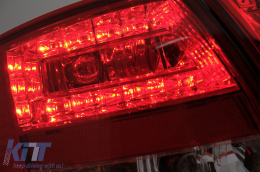 LED Hátsó Lámpa Audi A4 B7 Avant 8ED (2004.11-2007) modellekhez, piros átlátszó-image-6086883