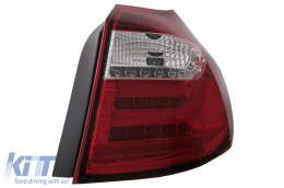 LED Hátsó Lámpa BMW 1 Series E81 E87 (2004-08.2007) modellekhez, piros átlátszó-image-6088675
