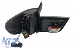 LED hátsó lámpa BMW X5 E70 (2007-2010) fénycsöves LCI Facelift Look sötétített-image-6026055