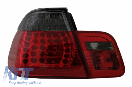 
LED hátsó lámpa lámpák BMW 3-as sorozatú E46 szedánhoz (05 / 1998-08 / 2001) piros fekete-image-6060580