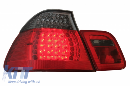 
LED hátsó lámpa lámpák BMW 3-as sorozatú E46 szedánhoz (05 / 1998-08 / 2001) piros fekete-image-6060589