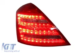 LED hátsó lámpa Mercedes W221 S-osztály (2005-2012) Facelift Design-image-45294