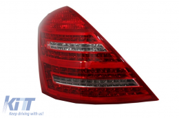 LED hátsó lámpa Mercedes W221 S-osztály (2005-2012) Facelift Design-image-45296