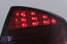 LED Hátsó Lámpa Skoda Octavia II (2004-2012) modellekhez, piros füst-image-6095174