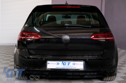 LED hátsó lámpa VW Golf 7 & 7.5 VII (2012-2019) Facelift Retrofit G7.5 megjelenés dinamikus, futófényes irányjelzővel, sötét cseresznyepiros-image-6090465