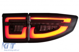 LED hátsó lámpák a Land Rover Discovery Sport L550 (2014-2019) típushoz, modellfrissítés 2020+, füst-image-6067137