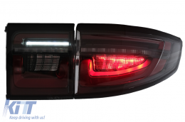 LED hátsó lámpák a Land Rover Discovery Sport L550 (2014-2019) típushoz, modellfrissítés 2020+, füst-image-6067143