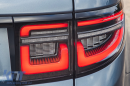 LED hátsó lámpák a Land Rover Discovery Sport L550 (2014-2019) típushoz, modellfrissítés 2020+, füst-image-6067152