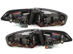 LED hátsó lámpák Audi A4 B8 8K Saloon 2007-2010 piros / áttetsző-image-65537