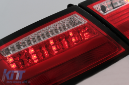 LED hátsó lámpák Audi A5 8T Coupe Cabrio Sportback (2007-2009) piros tiszta-image-6098945