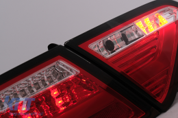 LED hátsó lámpák Audi A5 8T Coupe Cabrio Sportback (2007-2009) piros tiszta-image-6098946