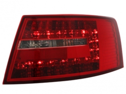 LED hátsó lámpák Audi A6 4F Limousine 04-08 _ piros/áttetsző-image-42294
