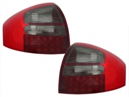 LED hátsó lámpák Audi A6 97-04 _ piros/kristály-image-60747
