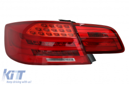 LED hátsó lámpák BMW 3 E92 Coupe LCI előtti (2006-2010) modellekhez, Piros átlátszó-image-6089680