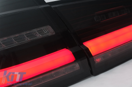 LED hátsó lámpák BMW 3 F30 LCI előtti és LCI (2011-2019) modellekhez, fekete füst, dinamikus irányjelző-image-6088380