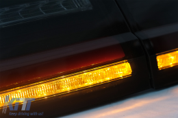 LED hátsó lámpák BMW 3 F30 LCI előtti és LCI (2011-2019) modellekhez, fekete füst, dinamikus irányjelző-image-6088388