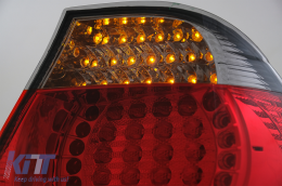 LED hátsó lámpák BMW 3 Series E46 Coupe 2D (1998-2003) piros/fekete-image-6073290