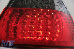LED hátsó lámpák BMW 3 Series E46 Coupe 2D (1998-2003) piros/fekete-image-6073293