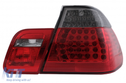 LED hátsó lámpák BMW 3 Series E46 Limousine 4D (2002-2004) piros/fekete-image-6101316
