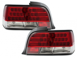 LED hátsó lámpák BMW E36 Coupe 92-98 _ piros/kristály-image-60866