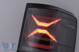 LED Hátsó lámpák Ford Ranger (2012-2018) modellekhez, füst szín, dinamikus irányjelző -image-6097466