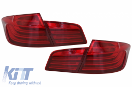 LED Hátsó Lámpák M Performance  BMW 5 Series F10 (2011-2017) Piros LCI Design-image-6037489