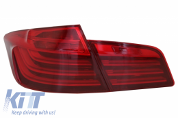 LED Hátsó Lámpák M Performance  BMW 5 Series F10 (2011-2017) Piros LCI Design-image-6037490