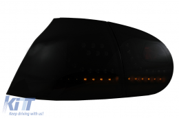 
LED hátsó lámpák VW Golf 5 (2004-2009) modellekhez, füst/extrémfekete, dinamikus futófényes irányjelzőkkel, balkormányos-image-6068830