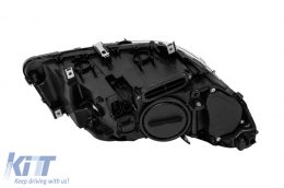 LED headlight set suitable for BMW 5 Series GT F07 2010-2015 for the model with factory xenon headlights, left and right-image-6237536