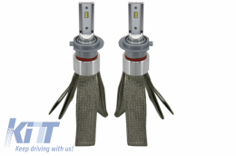 LED Headlights Bulbs Lumileds Z ES 6000K H7 Can-Bus 360, 50 W, 4000 Lumens, Adjustable Metal Socket - NS6S-H7
