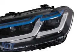 LED Headlights suitable for BMW 5 Series G30 Sedan G31 Touring (2017-2019) LCI Design-image-6211497