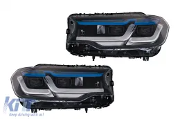 image-67-LED Headlights suitable for BMW 5 Series G30 Sedan G31 Touring (2017-2019) LCI Design