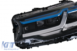 LED Headlights suitable for BMW 5 Series G30 Sedan G31 Touring (2017-2019) LCI Design-image-6211513