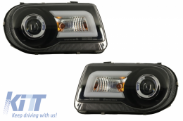 LED Headlights suitable for CHRYSLER 300C (2005-2010) Xenon Look - HLCH300C