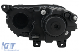 LED Headlights suitable for Dodge Challenger (2015-2023) Black RGB Lights-image-6110370
