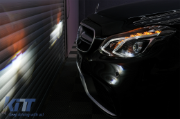 LED Headlights suitable for Mercedes E-Class W212 (2009-2012) Facelift Design-image-6089001
