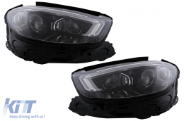 LED Headlights suitable for Mercedes E-Class W213 (2016-2019) to Facelift 2020 only for conversion