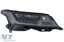 LED Headlights suitable for Range Rover Sport L494 (2013-2017) with Dynamic Signal Conversion to 2018-up Model Matrix Look-image-6067069