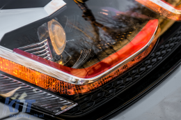 LED Headlights suitable for VW Golf 7 VII (2012-2017) Facelift G7.5 GTI Look with Sequential Dynamic Turning Lights-image-6077793