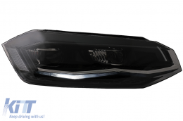 LED Headlights suitable for VW Polo AW MK6 (2018-2020) with Dynamic StartUp and Sequential Turning Lights-image-6082614