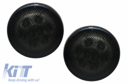 image-6-LED Indicatore direzione della griglia per JEEP Wrangler JK 2007-2016 Ambra