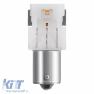LED irányjelző izzó P21W BA15S narancs 12V 1.3W Osram 7506DYP-02B 2db-image-6296358