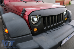 LED Irányjelzőlámpa rács Jeep Wrangler JK (2007-2016) Amber-image-6072960